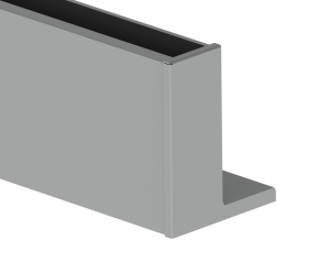 Embout profil ETP.002.03.AL.A, droit