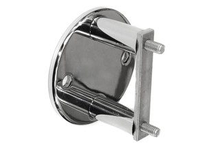 Fixation latérale pour poteau 42,4mm, AISI 304, POLIE