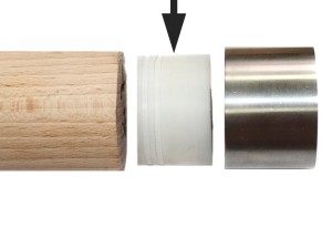 Adaptateur/Raccord pour bois