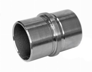 Connecteur pour tube 48,3 x 2mm, AISI 304, brossé